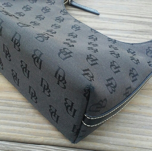 Dooney & Bourke Signature Purse, Dark gray - Picture 8 of 8